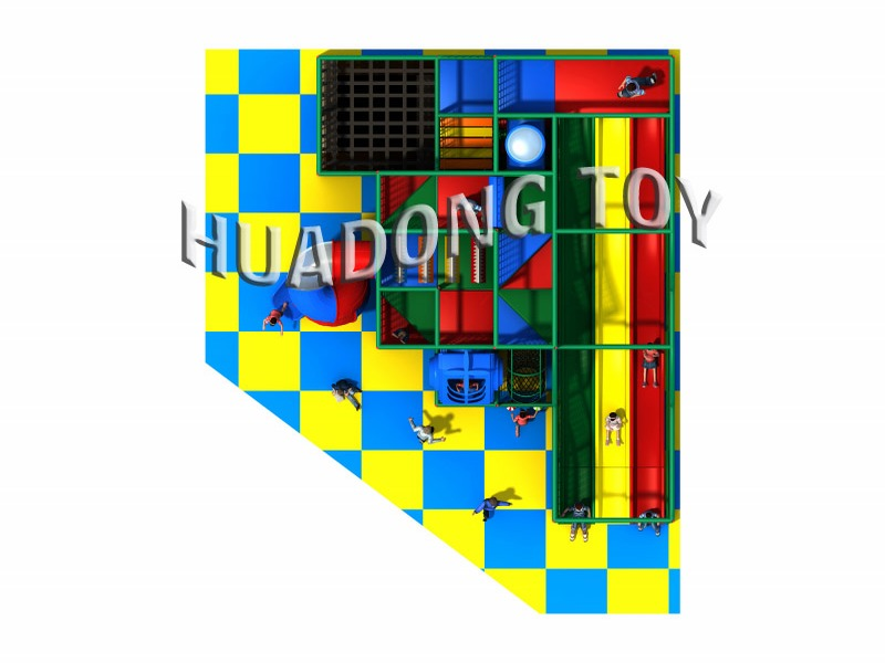 ملعب داخلي Classic Naughty Fort HD15B-042A