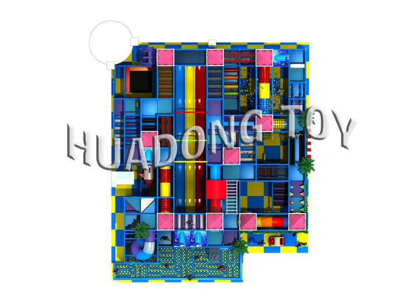 ملعب داخلي ملعب Ocean Adventure HD15B-029A