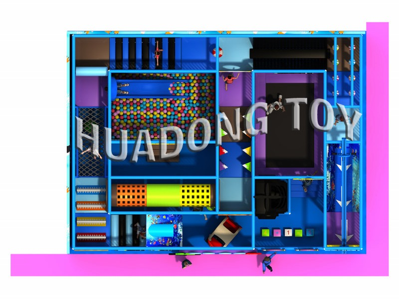 ملعب داخلي ملعب Ocean Adventure HD15B-047B