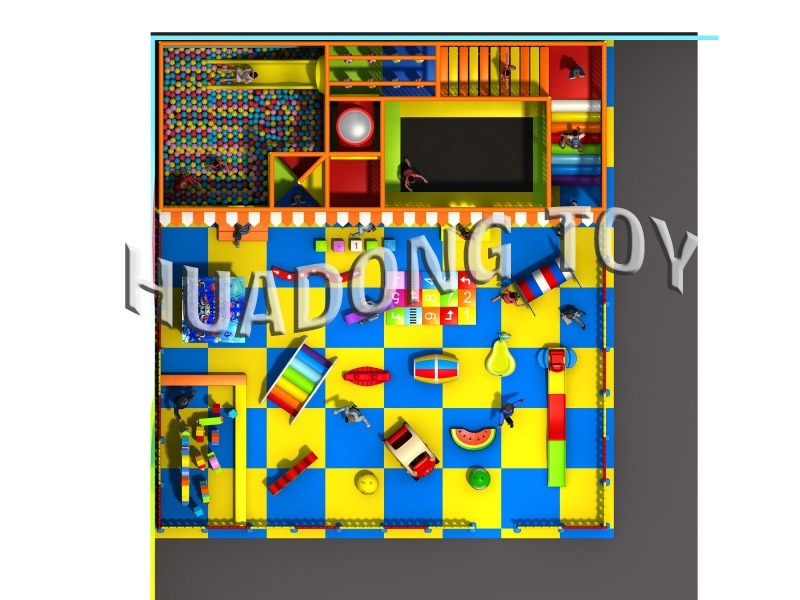 ملعب داخلي Classic Naughty Fort HD15B-059A