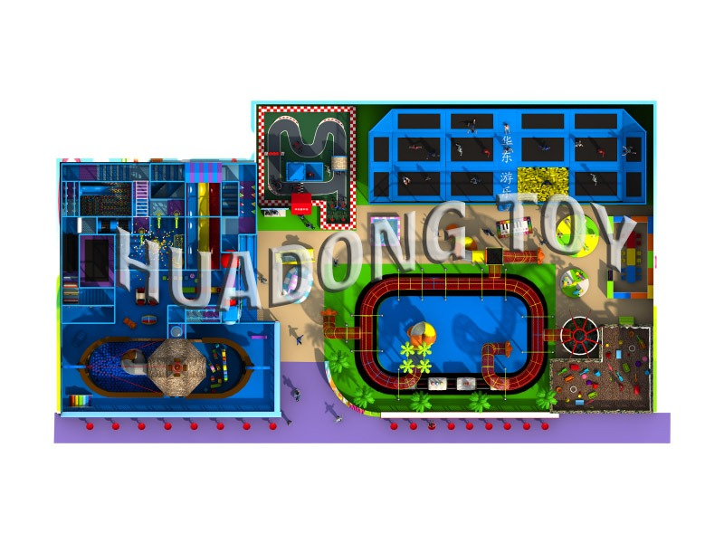 ملعب داخلي ملعب Ocean Adventure HD15B-025A